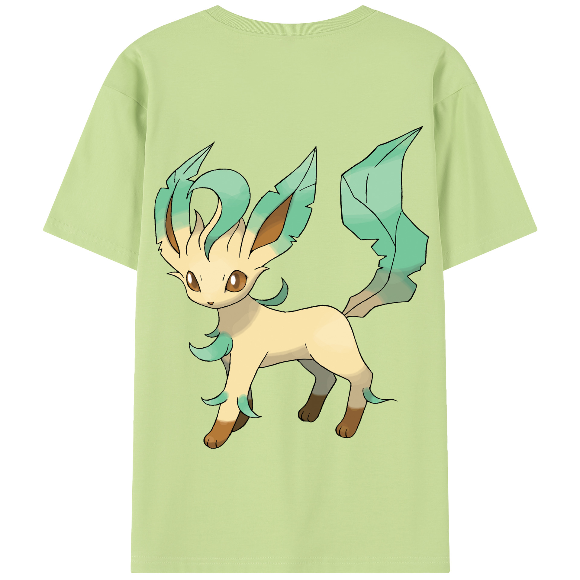 （画像用） ポケットモンスター Pokémon 綿100％半袖Tシャツ（背面プリント）